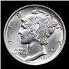 Image 2 : 1917-p Mercury Dime 10c Grades Choice Unc+ FSB