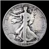 Image 2 : 1919-p Walking Liberty Half Dollar 50c Grades f, fine