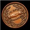 Image 3 : 1863 Washington F-118/418 Civil War Token 1c Grades Choice AU/BU Slider
