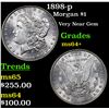 Image 1 : 1898-p Morgan Dollar $1 Grades Choice+ Unc