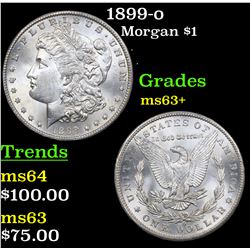 1899-o Morgan Dollar $1 Grades Select+ Unc