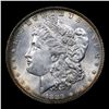 Image 2 : 1889-p Colorfully Toned Morgan Dollar $1 Grades Choice+ Unc