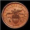 Image 2 : 1863 Indian R3 Civil War Token 1c Grades Select Unc BN