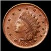 Image 3 : 1863 Indian R3 Civil War Token 1c Grades Select Unc BN