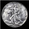 Image 2 : 1944-s Walking Liberty Half Dollar 50c Grades Choice+ Unc