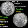 Image 1 : 1887-o Morgan Dollar $1 Grades Select Unc