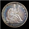 Image 2 : 1853-p Arrows & Rays Seated Half Dollar 50c Grades vf, very fine