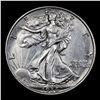 Image 2 : 1936-p Walking Liberty Half Dollar 50c Grades Choice AU/BU Slider