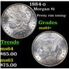 Image 1 : 1884-o Morgan Dollar $1 Grades Select+ Unc
