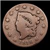 Image 2 : 1818 N-5 R3 Coronet Head Large Cent 1c Grades vg, very good