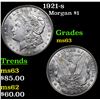 Image 1 : 1921-s Morgan Dollar $1 Grades Select Unc
