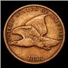 Image 2 : 1858 SL Flying Eagle Cent 1c Grades vf++