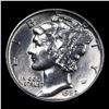 Image 2 : 1930-p Mercury Dime 10c Grades Unc Details