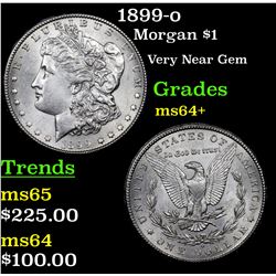 1899-o Morgan Dollar $1 Grades Choice+ Unc