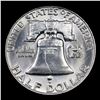 Image 3 : 1953-d Franklin Half Dollar 50c Grades Select Unc+ FBL