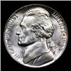 Image 2 : 1943-p Jefferson Nickel 5c Grades Choice Unc+ 5fs
