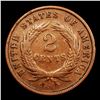 Image 3 : 1871 Two Cent Piece 2c Grades vf++