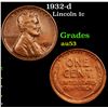 Image 1 : 1932-d Lincoln Cent 1c Grades Select AU