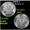 Image 1 : 1904-o Morgan Dollar $1 Grades Choice Unc