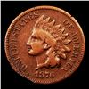 Image 2 : 1876 Indian Cent 1c Grades vf+