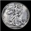 Image 2 : 1936-d Walking Liberty Half Dollar 50c Grades Select Unc