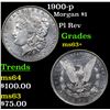 Image 1 : 1900-p Morgan Dollar $1 Grades Select+ Unc