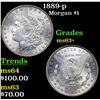 Image 1 : 1889-p Morgan Dollar $1 Grades Select+ Unc