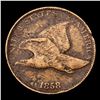Image 2 : 1858 LL Flying Eagle Cent 1c Grades xf details