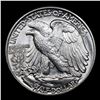 Image 3 : 1945-p Walking Liberty Half Dollar 50c Grades GEM Unc