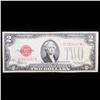Image 2 : 1928D $2 Red seal United States Note Grades Choice AU