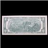 Image 3 : 1976 $2 Federal Reserve Note 1st Day of Issue, with Stamp Grades Choice AU/BU Slider