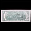 Image 3 : 1976 $2 Federal Reserve Note 1st Day of Issue, with Stamp Grades Gem++ CU