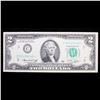 Image 2 : *Star Note * 1976 $2 Green Seal Federal Reserve Note (Philidelphia, PA) Grades Gem+ CU