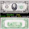 Image 1 : 1928B $20 Federal Reserve Note (Chicago, IL) Redeemable In Gold Grades xf