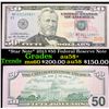 Image 1 : *Star Note* 2013 $50 Federal Reserve Note Grades Choice AU/BU Slider+