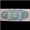 Image 3 : ***Auction Highlight*** **Star Note** 1869 Large Size Legal Tender Note Grades Choice AU/BU Slider+ 