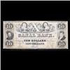 Image 2 : New Orleans 1800's Canal Bank Ten Dollar $10 125F Grades Select CU