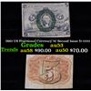 Image 1 : 1863 US Fractional Currency 5c Second Issue fr-1232 Grades Select AU