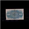 Image 3 : 1870's US Fractional Currency 10¢ Fourth Issue Fr-1258 Grades f+