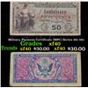 Image 1 : Military Payment Certificate (MPC) Series 481 50c Grades xf