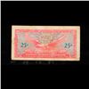 Image 3 : Military Payment Certificate (MPC) Series 641 25c Grades Choice AU/BU Slider