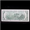 Image 3 : 2x 2003A Green Seal Federal Reserve Note Consecutive Serial Numbers Grades Gem++ CU