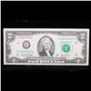 Image 4 : 2x 2003A Green Seal Federal Reserve Note Consecutive Serial Numbers Grades Gem++ CU