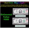 Image 1 : 5X 1976 $2 Federal Reserve Note 1st Day of Issue, with Stamp Consecutive Serial Numbers All Gem CU