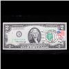 Image 2 : 5X 1976 $2 Federal Reserve Note 1st Day of Issue, with Stamp Consecutive Serial Numbers All Gem CU