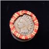 Image 2 : Mixed small cents 1c orig shotgun roll, 1858 Flying Eagle cent, 1898 Indian Cent other end, N.F. Str