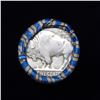 Image 3 : Buffalo Nickel Shotgun Roll in Old Bank Style 'Los Angeles Trust And Savins Bank'  Wrapper 1917 & s 