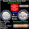 Image 1 : Buffalo Nickel Shotgun Roll in Old Bank Style 'Los Angeles Trust And Savins Bank'  Wrapper 1924 & s 