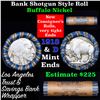 Image 1 : Buffalo Nickel Shotgun Roll in Old Bank Style 'Los Angeles Trust And Savins Bank'  Wrapper 1918 & d 