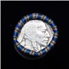 Image 2 : Buffalo Nickel Shotgun Roll in Old Bank Style 'Los Angeles Trust And Savins Bank'  Wrapper 1916 & s 
